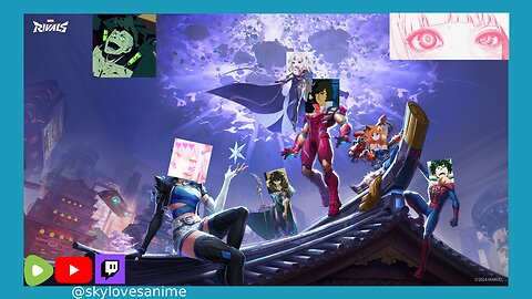 Playing Marvel Rivals on Rumble 🩷