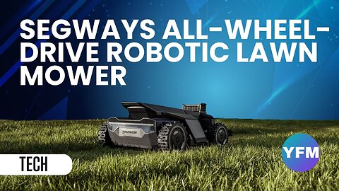 Segway’s all-wheel-drive robot lawn mower