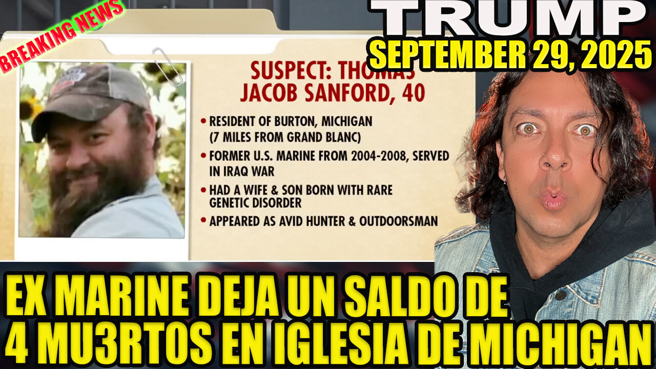 EX MARINE DEJA UN SALDO DE 4 MU3RT0S EN IGLESIA DE MICHIGAN