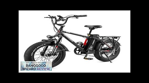 USA Direct SAMEBIKE XWC05 13Ah 48V 750W 20*4.0 Inches Electric Bike Smart Review