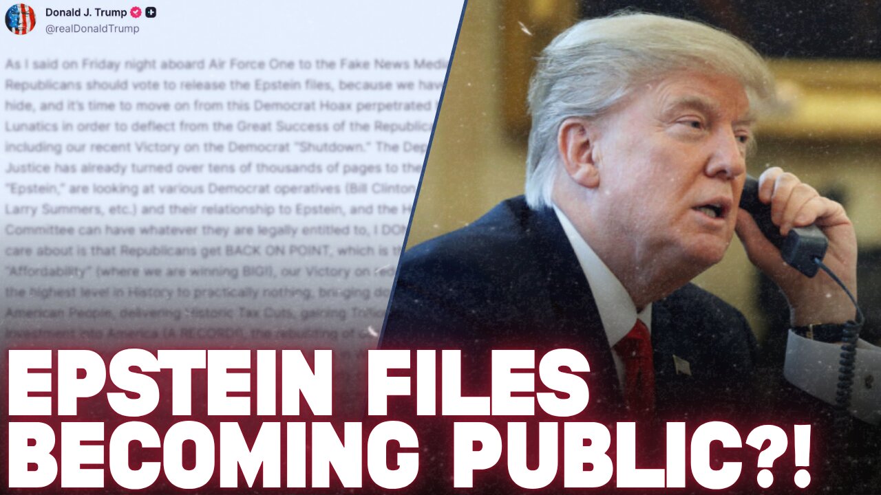 Trump Backs Release of Epstein Files; Will We Learn Everything?