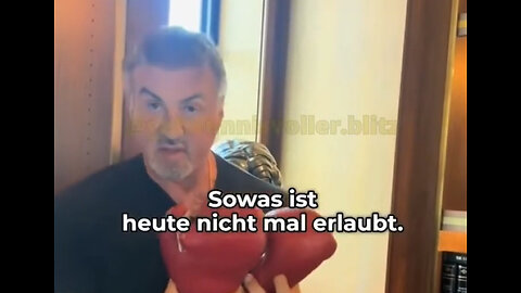 Sylvester Stallone versucht der Gesellschaft die Augen zu öffnen