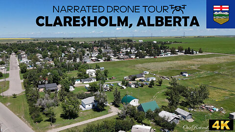 🌾 Claresholm, Alberta 🚁 4K Drone