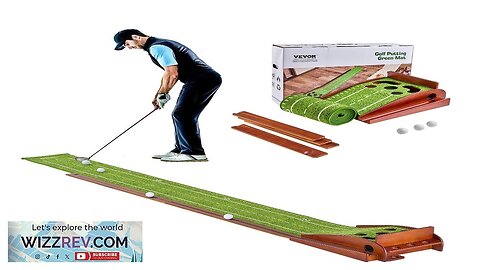 VEVOR 5 Hole Golf Putting Mat Indoor Golf Putting Green Golf Training Review