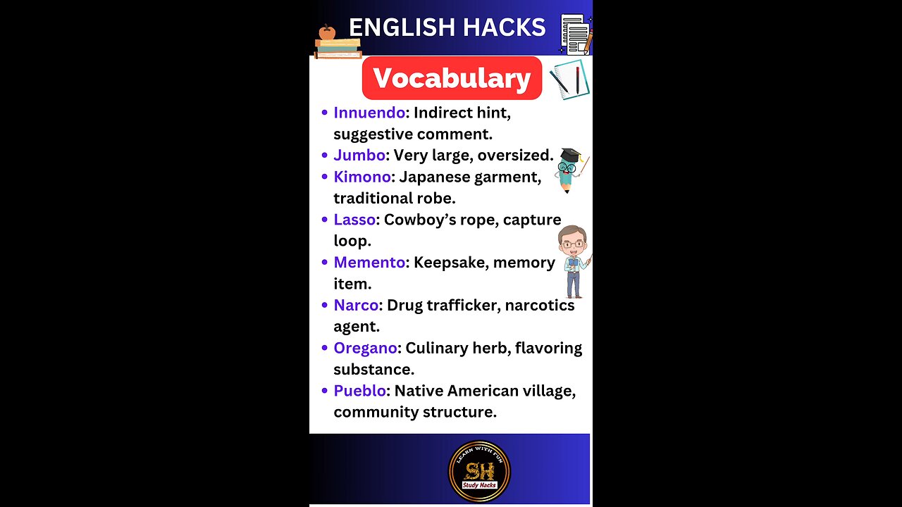 Daily use Important vocabulary words for exam 2025 46 #studyhacks123 #vocabulary #english #shorts