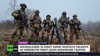 Nationalgarde im Gebiet Kursk: Russische Soldaten an vorderster Front gegen ukrainische Truppen