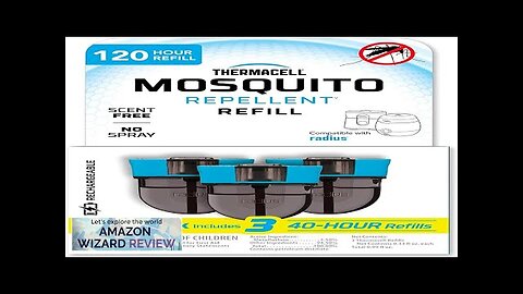 Thermacell Rechargeable Mosquito Repeller Refills; Advanced Repellent Formula Provides 20 Review