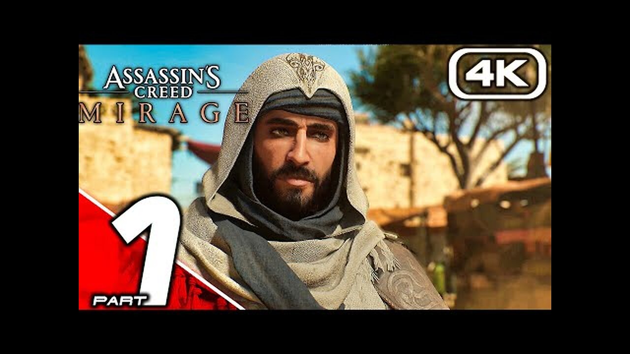 ASSASSIN'S CREED MIRAGE Gameplay Walkthrough Part 1 (4K 60FPS) No Commentary