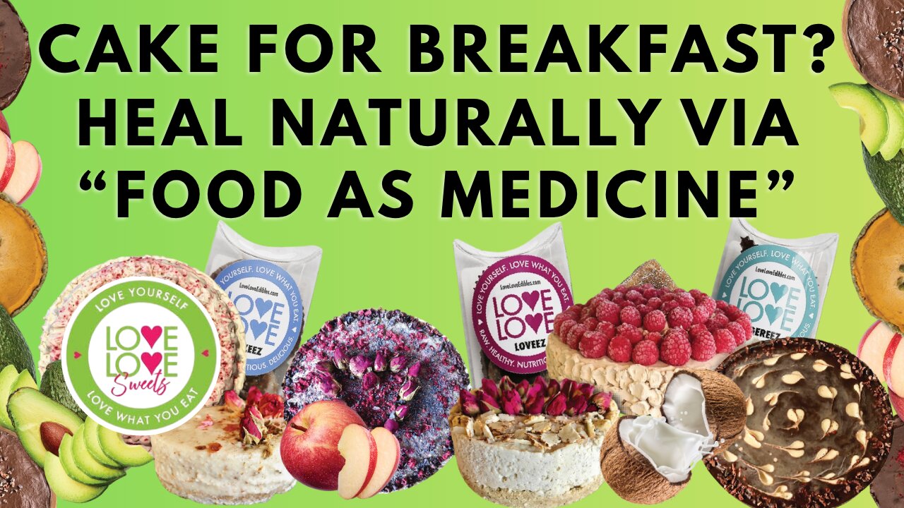 CAKES for BREAKFAST!? Sacred Healing via NUTRITION Dr. B & Angelika Kaprelian