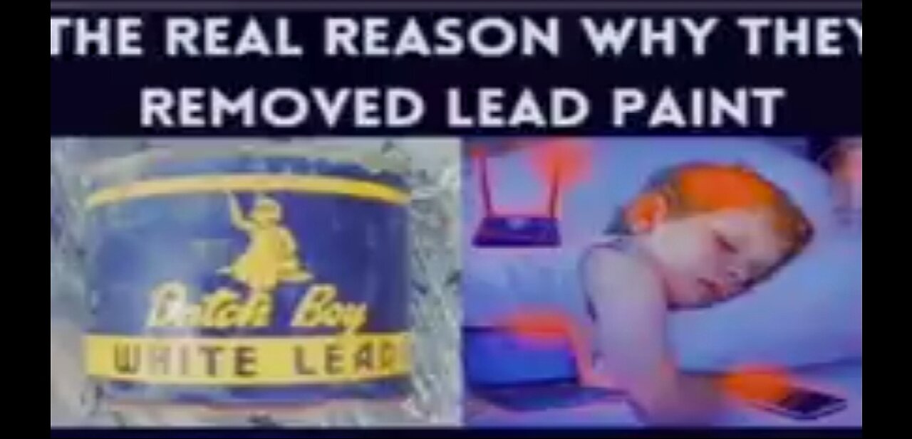 THE REAL REASON THEY REMOVED LEAD PAINT FROM SOCIETY 😡