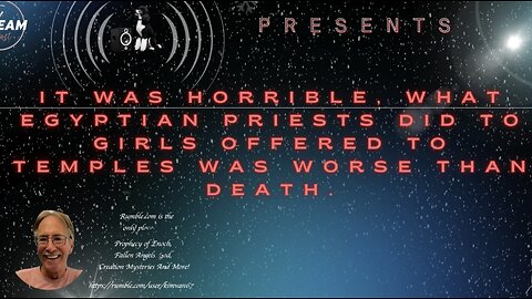 It Was Horrible, What Egyptian Priests Did to Girls Offered to Temples Was Worse Than Death..