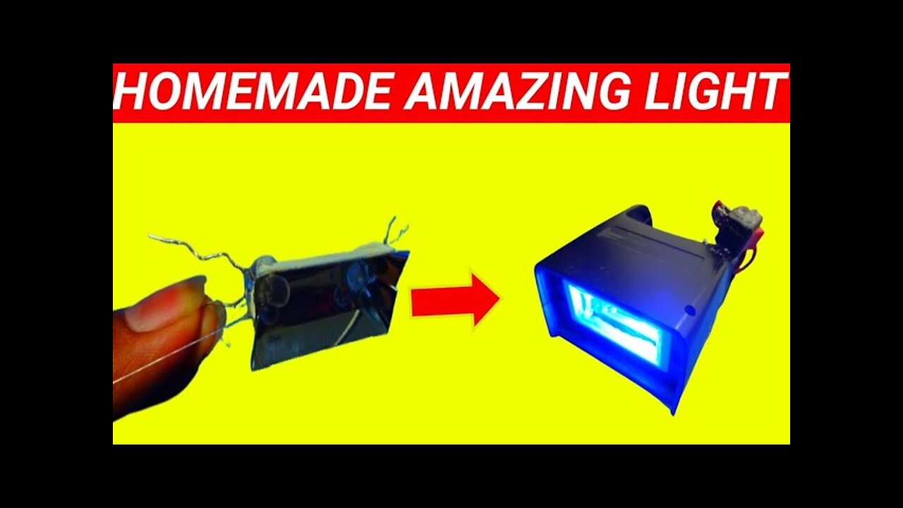 homemade amazing light