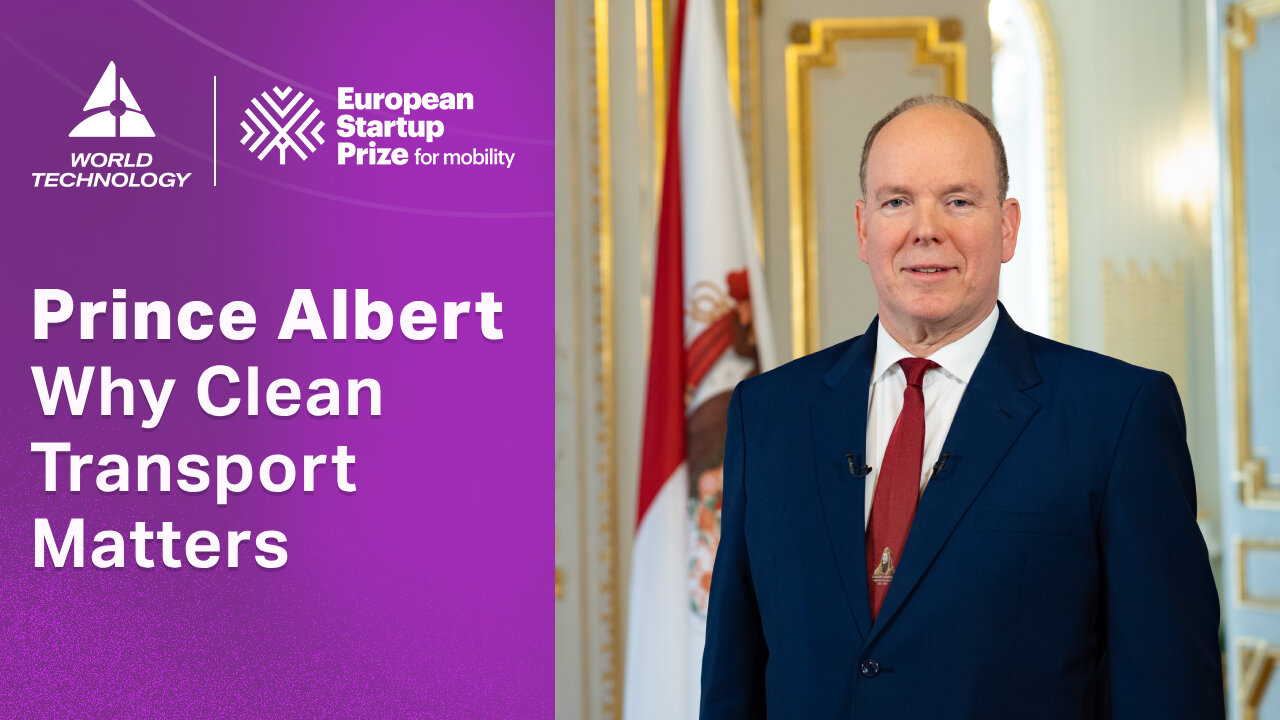Prince Albert of Monaco on the Future of Carbon-Free Mobility | European Startup Prize