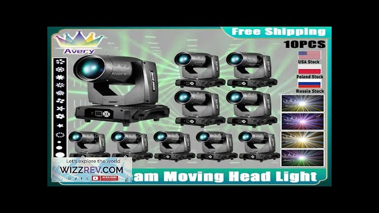 0 Tax 10Pcs Beam Light 380W Moving Head Beam Stage Effect Professional Review