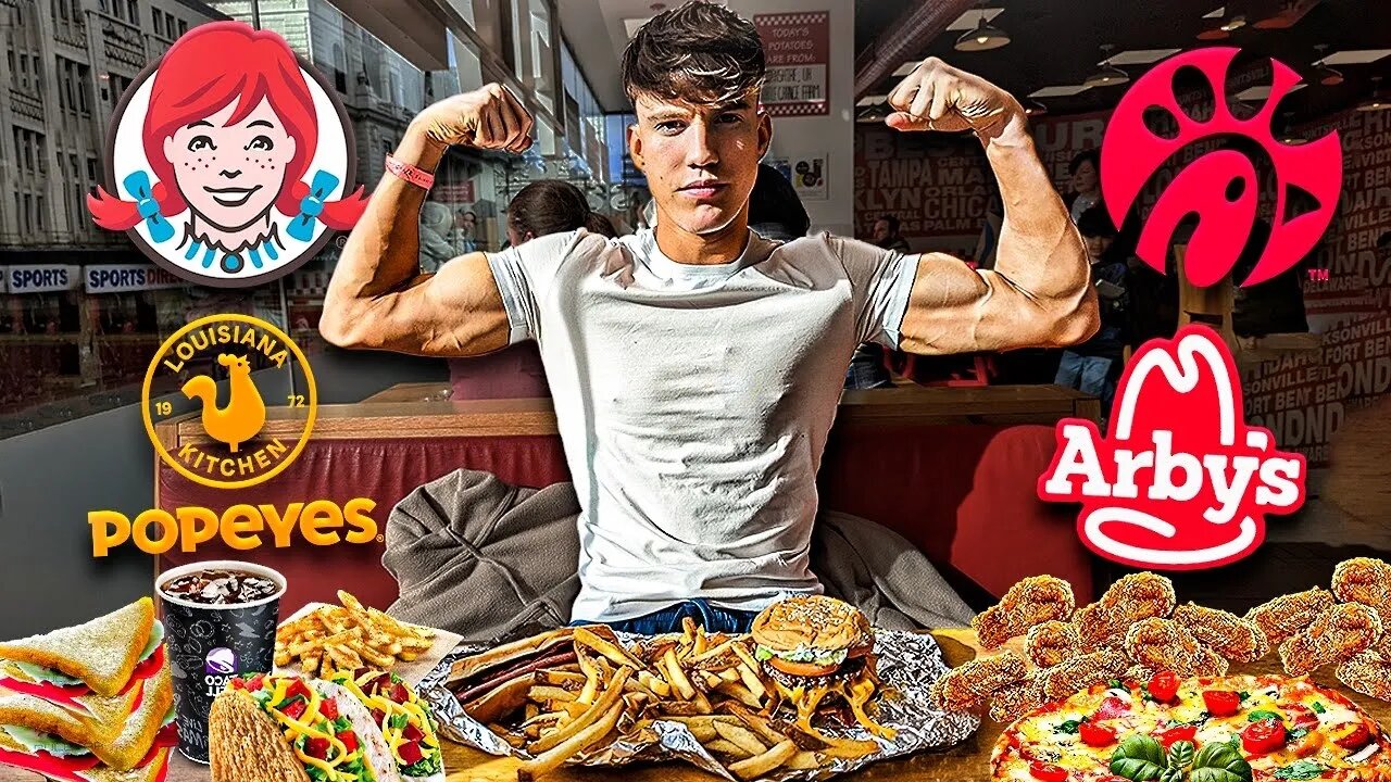 24 Hours of American Fast Food: A Flavor-Packed Journey"