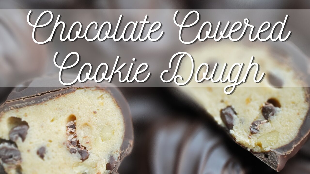 Chocolate Covered Cookie Dough Bits Recipe | Easy & Irresistible