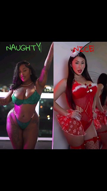 WHO YALL GOING HOME WITH , NAUGHTY OR NICE
