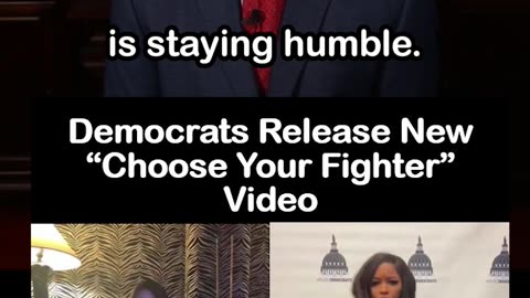 Democrats Release New Cringey 'Choose Your Fighter' Video