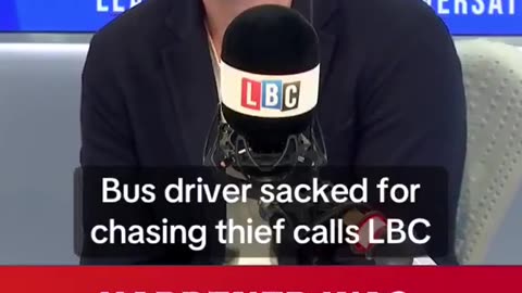 A bus driver in the UK catches a thief who stole a necklace, getting the necklace back