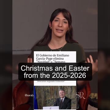 Izanami Martinez: La Junta de Castilla sustituye ‘Navidad’ y ‘Semana Santa’ por ‘Descanso’