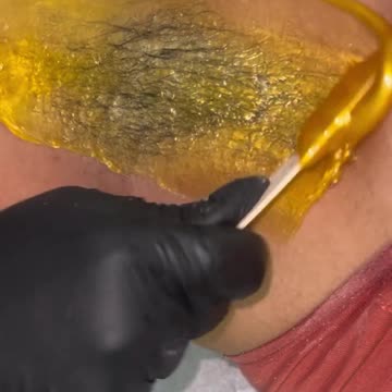 Underarm Waxing with Sexy Smooth Golden Allure Hard Wax by @satisfiedglow | Smooth Results