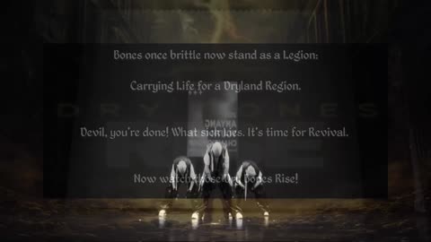 Street Gospel Syndicate ~ Dry Bones Rise { Lyrics } Remix 1 { Dance Ver. } Christcore