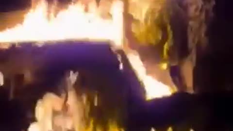 🔥💥 Ukraine Russia War | ATESH Partisan Burns Russian Truck in Occupied Territory | RCF