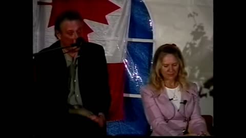 Mark Phillips and Cathy O'Brien at the Festival of the Ages event, Canada, August 2000.