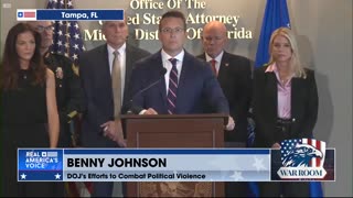 DOJ Presser On Combatting Political Violence