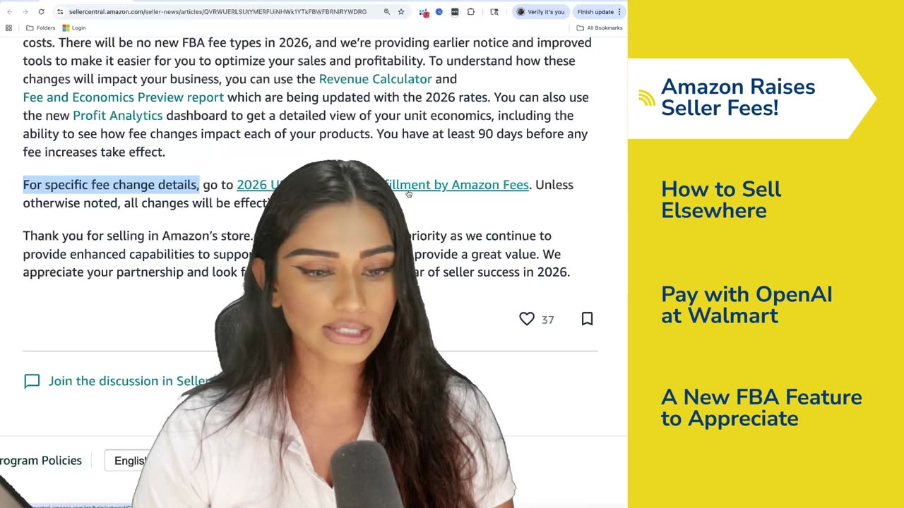 Amazon Announces Fee INCREASES! | Shop Walmart on ChatGPT | Helium 10 Weekly Buzz 10/16/25