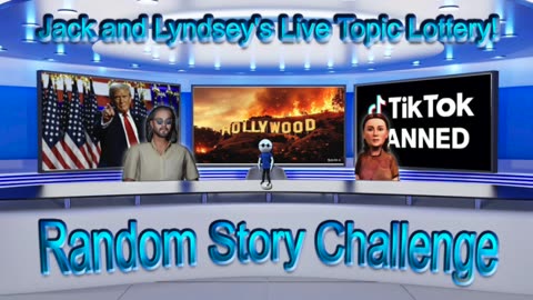 Random Story Challenge - Jack and Lyndsey's LIVE topic Lottery !!