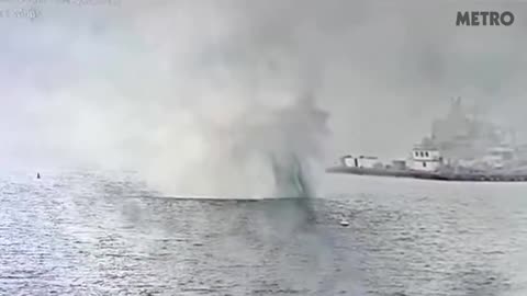 US Navy Jet Slams Into Water In San Diego Bay