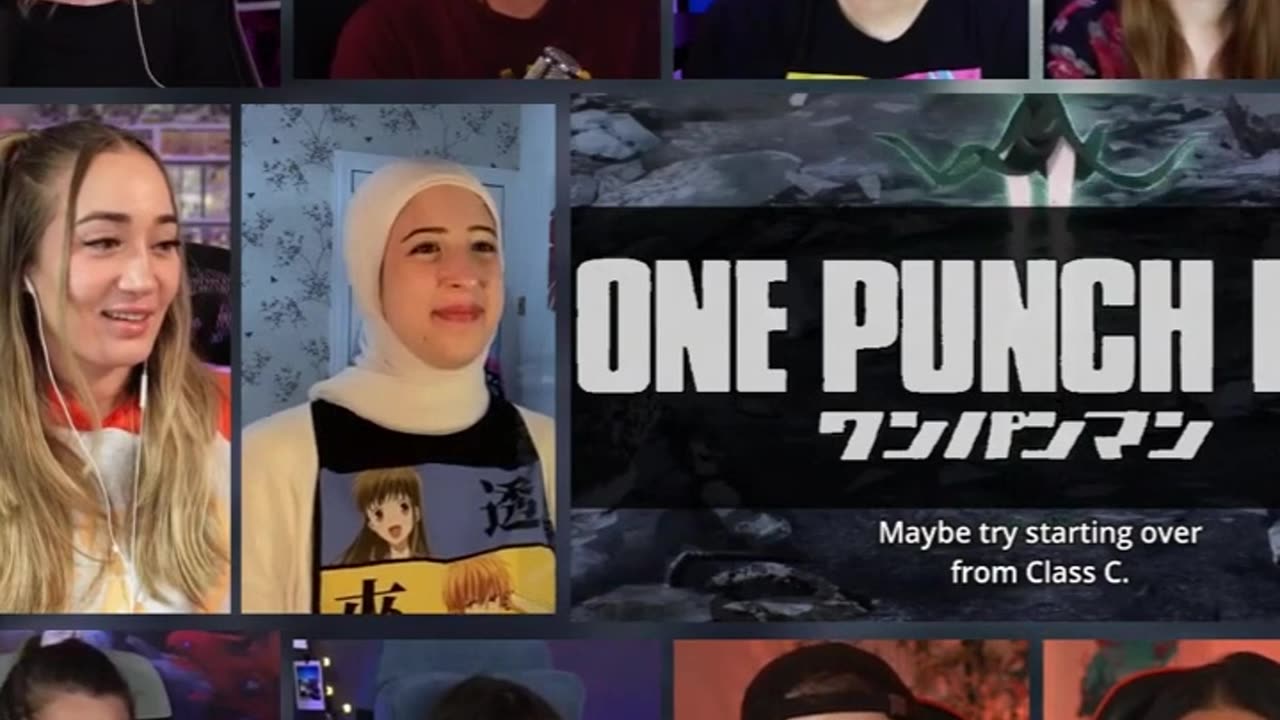 One Punch Man Season 1 Episode 11 Reaction Mashup