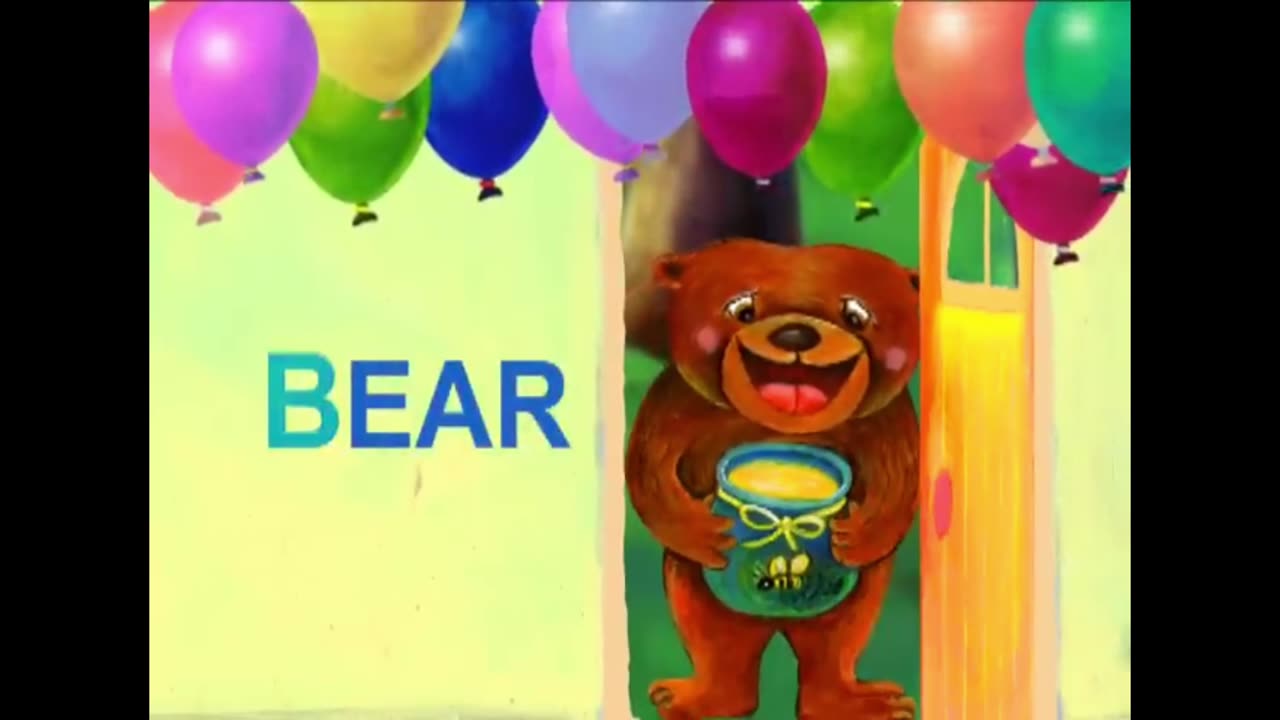 Learn the ABCs: "B" is for Bear