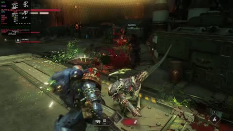 Warhammer 40k Space Marine 2 on linux rx 6700 xt 1440p