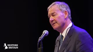Rupert Lowe phenomenal Launch Speech with hard facts - Restore Britian