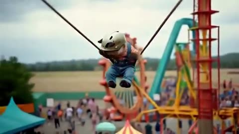 Cats at the Amusement Park