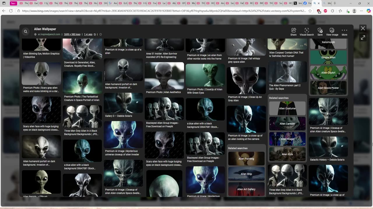 advance aliens or magical beings?