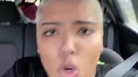 She argues that happy white people oppress black people and therefore must