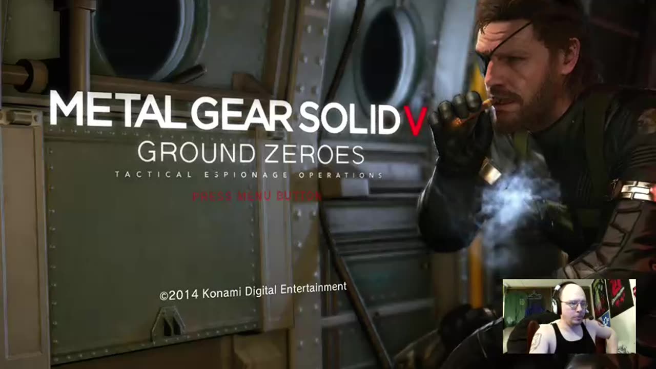 Last Day Off Sick Playing Metal Gear Solid V: Ground Zeroes!