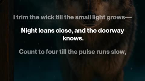 WOLF AT THE THRESHOLD