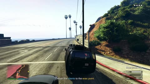 GTA 5, escape escort