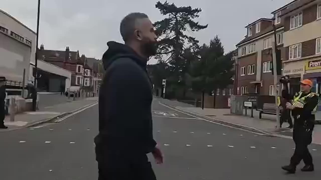 A new video has emerged showing Muslim men intimidating and threatening women and children