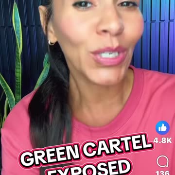 This lady does a great job of breaking down the green cartel that President Trump is destroying