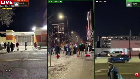 LIVE NOW LOS ANGELES MINNESOTA PORTLAND ICE PROTESTS
