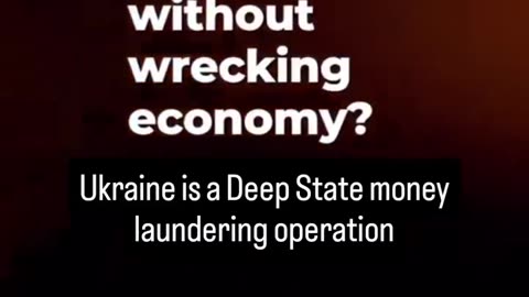 “It’s a war that Russia tried to settle repeatedly, on very beneficial terms to Ukraine”