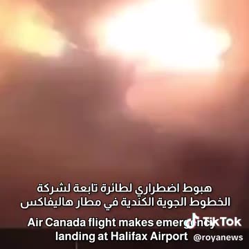 Krahu i avionit të ‘Air Canada’ përfshihet nga flakët, shpëtojnë mrekullisht pasagjerë e ekuipazh