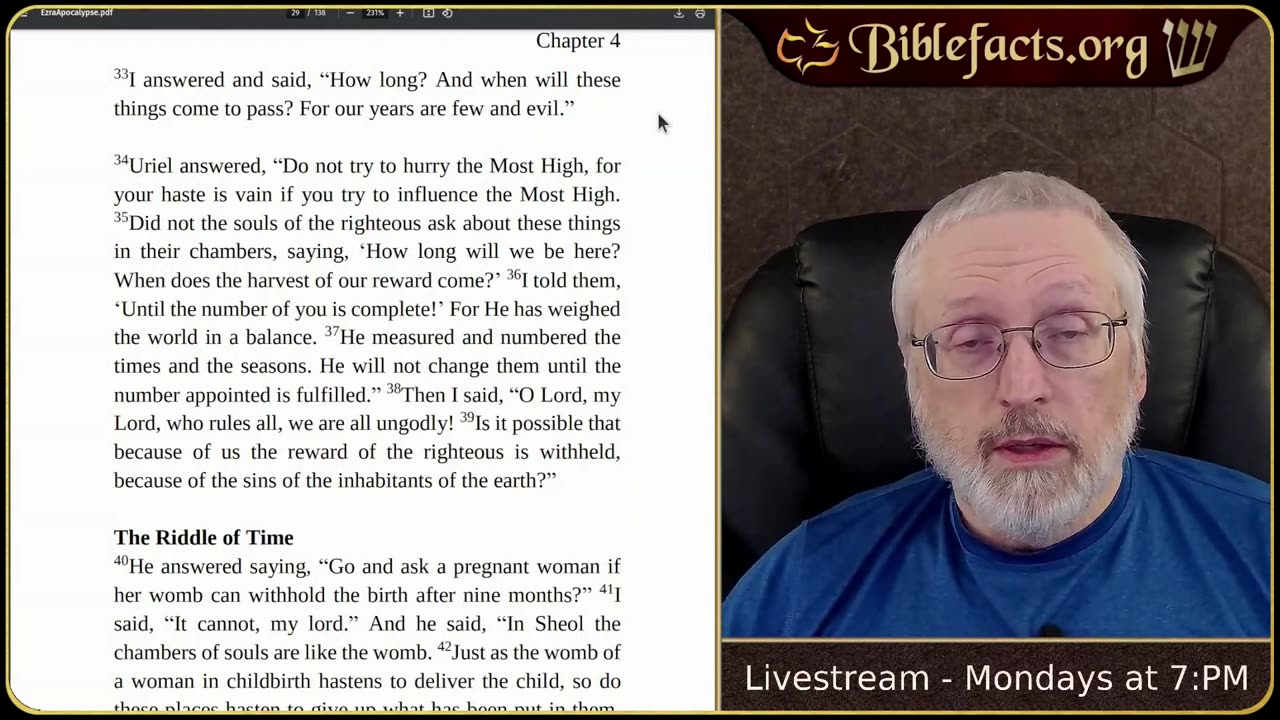 Ken Johnson (Bible Facts) - Ezra Apocalypse: When will the Resurrection be?