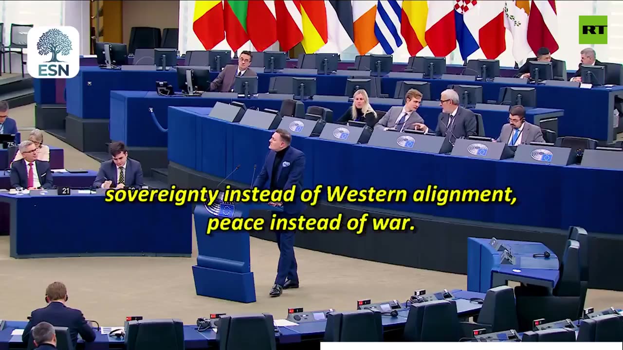 MEP Tomasz Froelich slams EU ('0.9% growth') bid to regime change Georgia ('9.5%')
