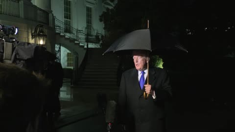 President Trump Gaggles with Press Before Departing the White House, Jan. 9, 2026